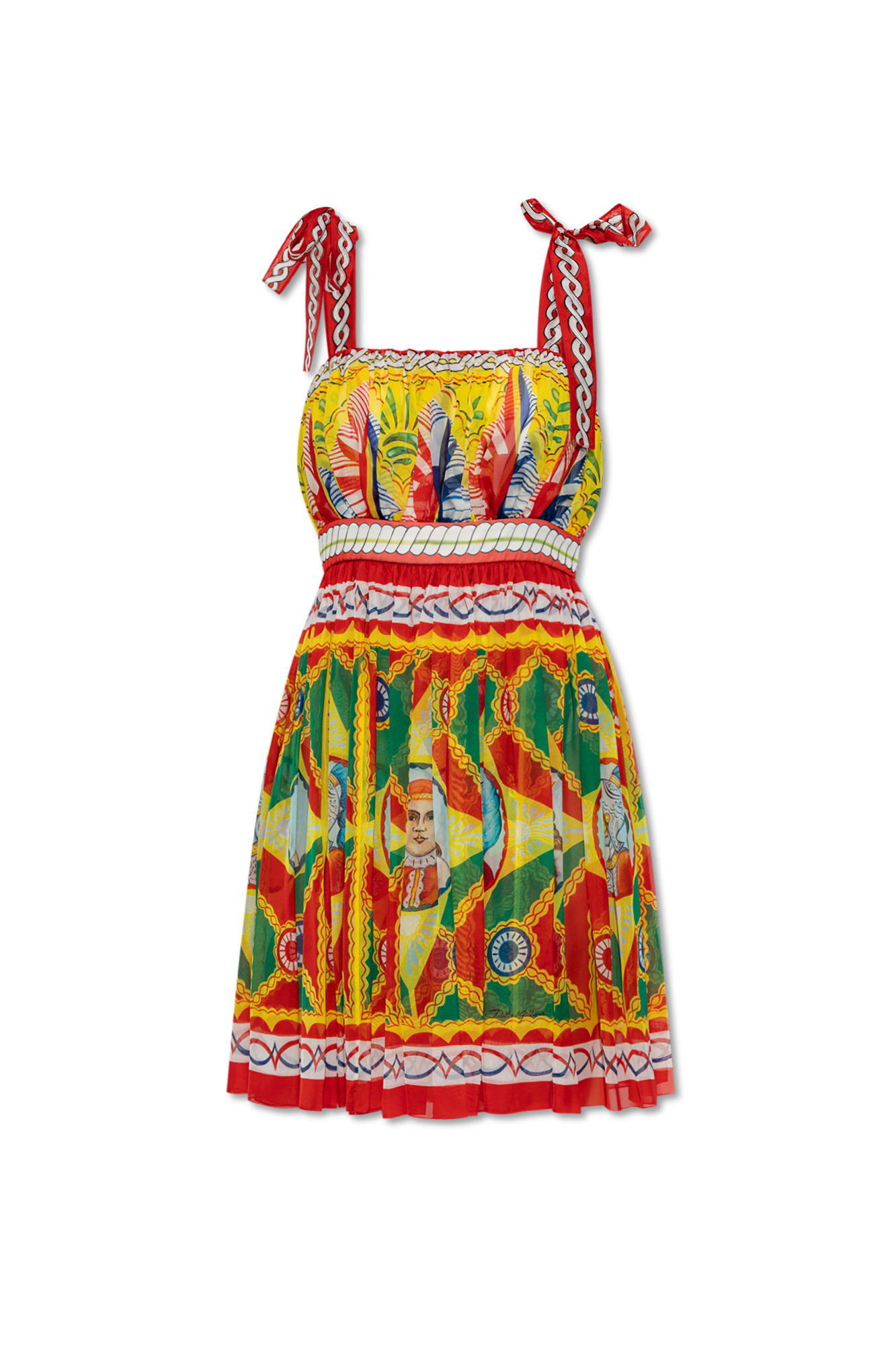 DOLCE & GABBANA 花柄 タイトスカート L20590